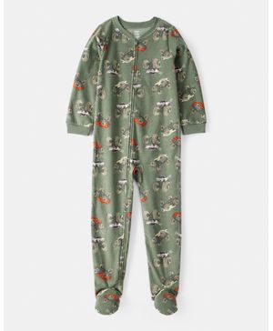 Mameluco De Tela Polar Con Monster Truck Carter's