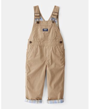 Overol De Lona Ligera En Caqui Oshkosh B'Gosh