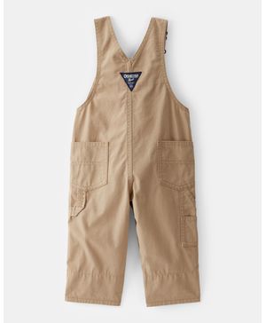 Overol De Lona Ligera En Caqui Oshkosh B'Gosh