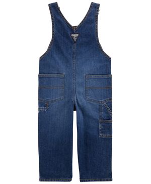 Overoles Clásicos De Mezclilla Stretch Oscura Deslavada Oshkosh B'Gosh