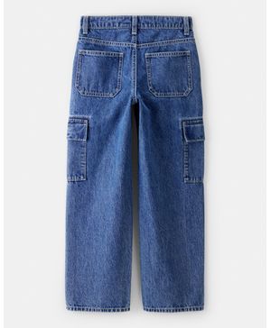 Pantalón Cargo De Mezclilla Azul Oshkosh B'Gosh