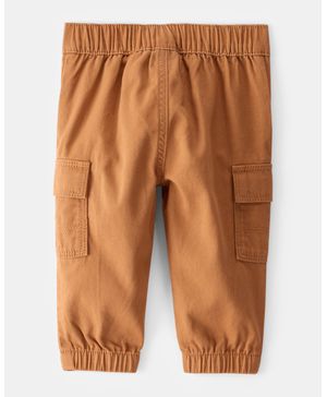 Pantalón Cargo Utility De Sarga En Café Oshkosh B'Gosh