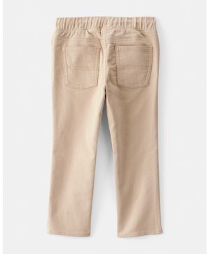 Pantalón De Moda De Algodón Con Pretina Elástica Oshkosh B'Gosh