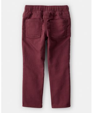 Pantalón De Moda De Algodón Con Pretina Elástica Oshkosh B'Gosh