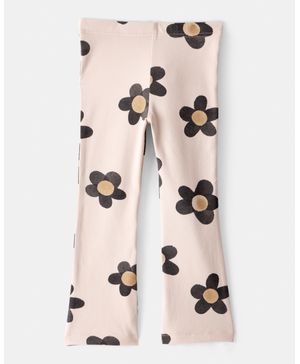 Pantalón Deportivo Acampanado Algodón Floral Carter's