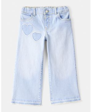 Pantalón Mezclilla Icónica Stretch Deslavada De Corazoncitos Oshkosh B'Gosh