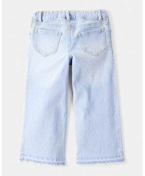 Pantalón Mezclilla Icónica Stretch Deslavada De Corazoncitos Oshkosh B'Gosh