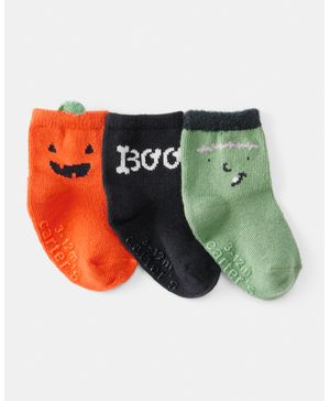 Paquete De 3 Pares De Calcetines Para Halloween Carter's