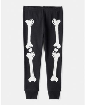 Pijama De 2 Piezas Con Esqueleto Brillante Para Halloween Carter's