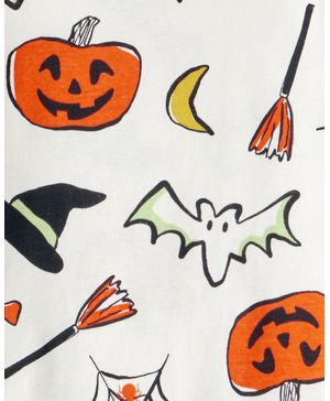 Pijama De 2 Piezas Con Esqueleto Brillante Para Halloween Carter's