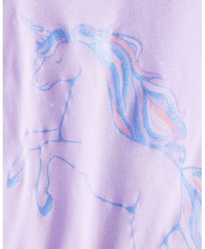 Pijama De 4 Piezas 100% Algodón Unicornio Carter's