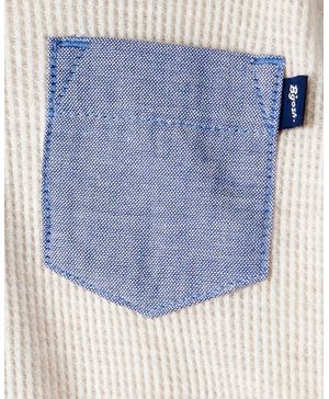 Playera Con Capucha Manga Larga Punto Waffle Oshkosh B'Gosh