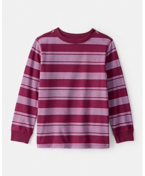 Playera De Manga Larga A Rayas Carter's