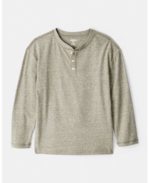 Playera Henley De Manga Larga Oshkosh B'Gosh