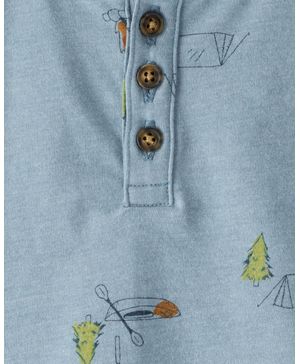 Playera Manga Corta Estampado Camping Carter's