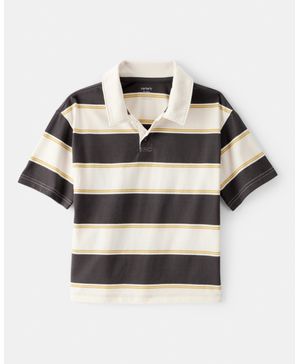 Playera Polo Manga Corta A Rayas Carter's