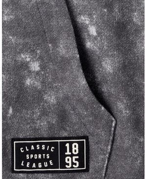 Sudadera Con Capucha De Tela Afelpada Deslavado Gris Oshkosh B'Gosh