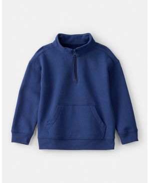 Sudadera De Tela Polar Con Cierre Corto Carter's