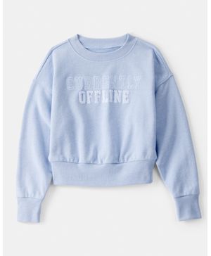 Sudadera Gráfica Corte Amplio "Currently Offline" Oshkosh B'Gosh