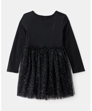 Vestido Con Tul Con Brillos Y Esqueleto Para Halloween Carter's