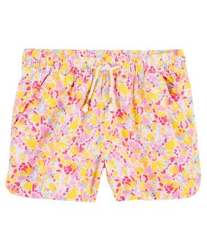 Short De Lino Con Estampado Floral Oshkosh B'Gosh