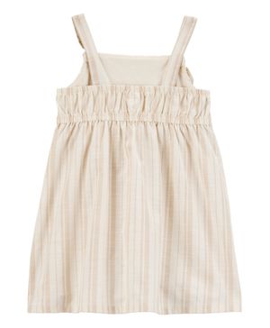 Vestido De Tirantes A Rayas Con Ojales Oshkosh B'Gosh