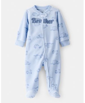 Mameluco Ajuste Holgado Manga Larga Camión Bomberos Carter's