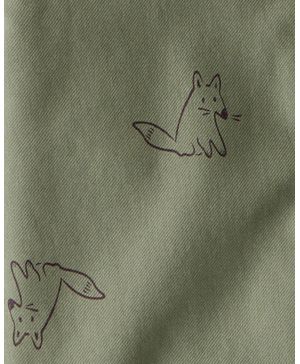 Camisa De Algodón Con Estampado De Mapache Con Capucha Carter's