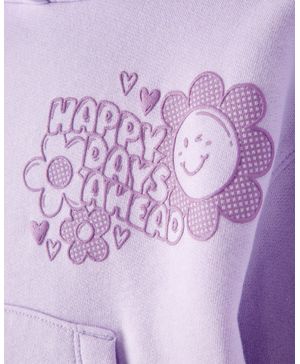 Conjunto De 2 Piezas Con Sudadera De Capucha De  Flores Carter's