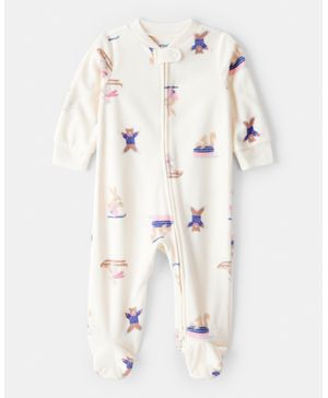 Mameluco De Animalitos Esquiando En Nieve Carter's