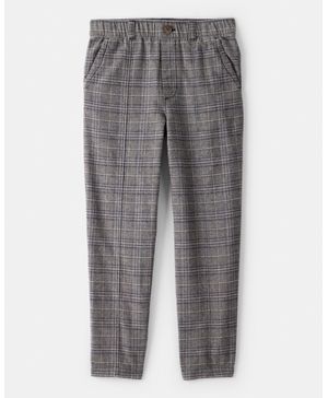 Pantalón A Cuadros En Gris Oshkosh B'Gosh