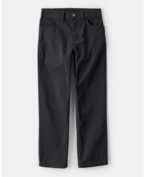 Pantalón Chino De Algodón En Negro Carter's