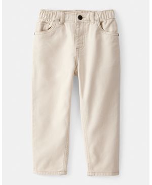 Pantalón De Mezclilla En Crema Oshkosh B'Gosh