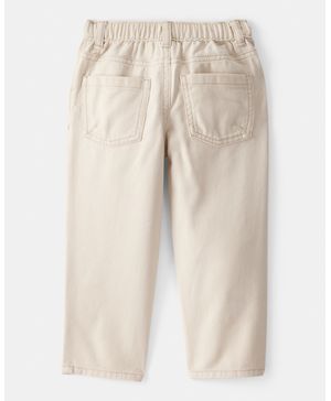 Pantalón De Mezclilla En Crema Oshkosh B'Gosh