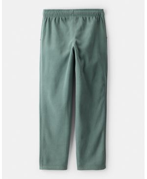 Pantalón De Tela Polar En Verde Carter's