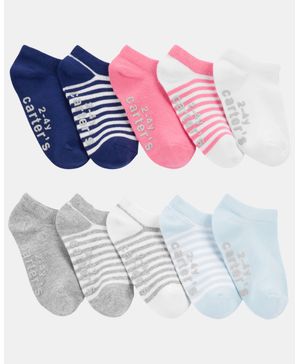 Paquete De 10 Pares De Calcetines Invisibles Carter's
