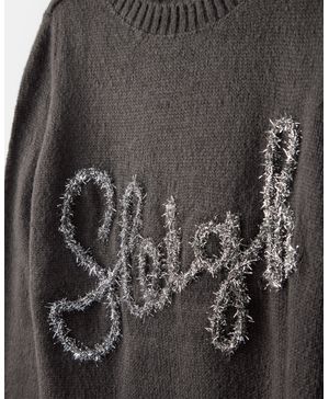 Suéter Con Trineo Navideño De Manga Larga En Gris Carter's