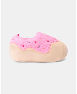 Pantuflas De Dona En Rosa Y Beige Carter's