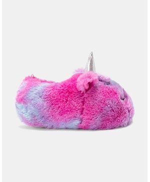 Pantuflas De Unicornio  En Rosa Y Morado Carter's