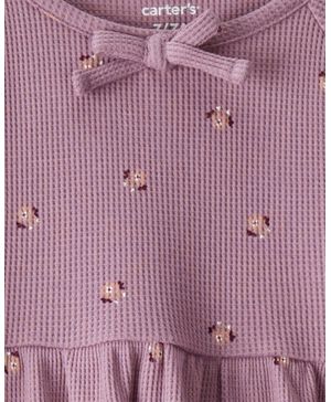 Conjunto De 2 Piezas A La Moda Blusa Térmica Y Pantalón Carter's