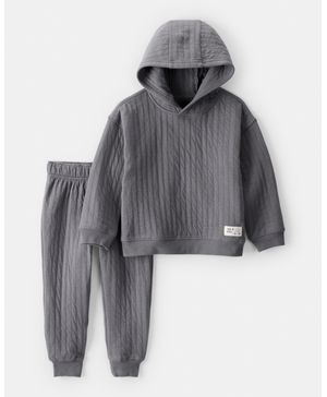 Conjunto De 2 Piezas De Sudadera Con Capucha De Canalé Carter's