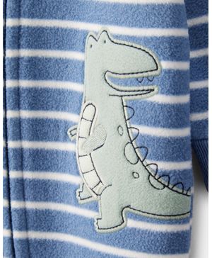 Mameluco Para Bebé De Manga Larga Con Cierre Bidireccional A Rayas Carter's