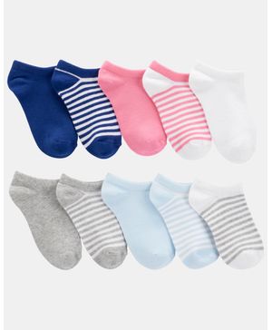 Paquete De 10 Pares De Calcetines Invisibles Carter's