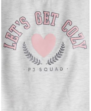 Pijamas De 2 Piezas Polar Y Ajuste Holgado Con Corazoncitos Carter's