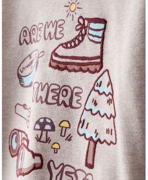 Sudadera Con Capucha Para Acampar En Marrón Claro Oshkosh B'Gosh