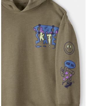 Sudadera Con Capucha Polar Daydream Y Gráfico De Skateboard Oshkosh B'Gosh