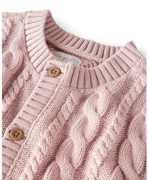 Suéter De Punto Trenzado De Algodón Orgánico Carter's Little Planet
