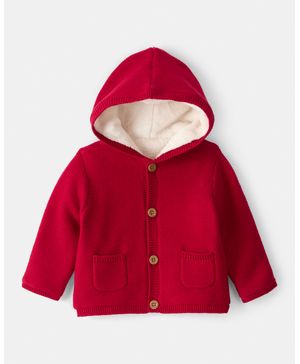 Chamarra Navideña Roja Carter's