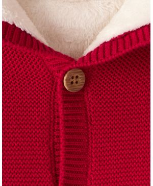 Chamarra Navideña Roja Carter's