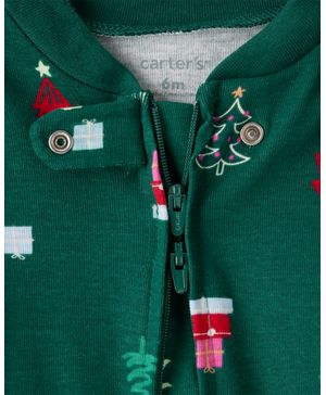 Mameluco 100% Algodón De Árbol De Navidad Carter's